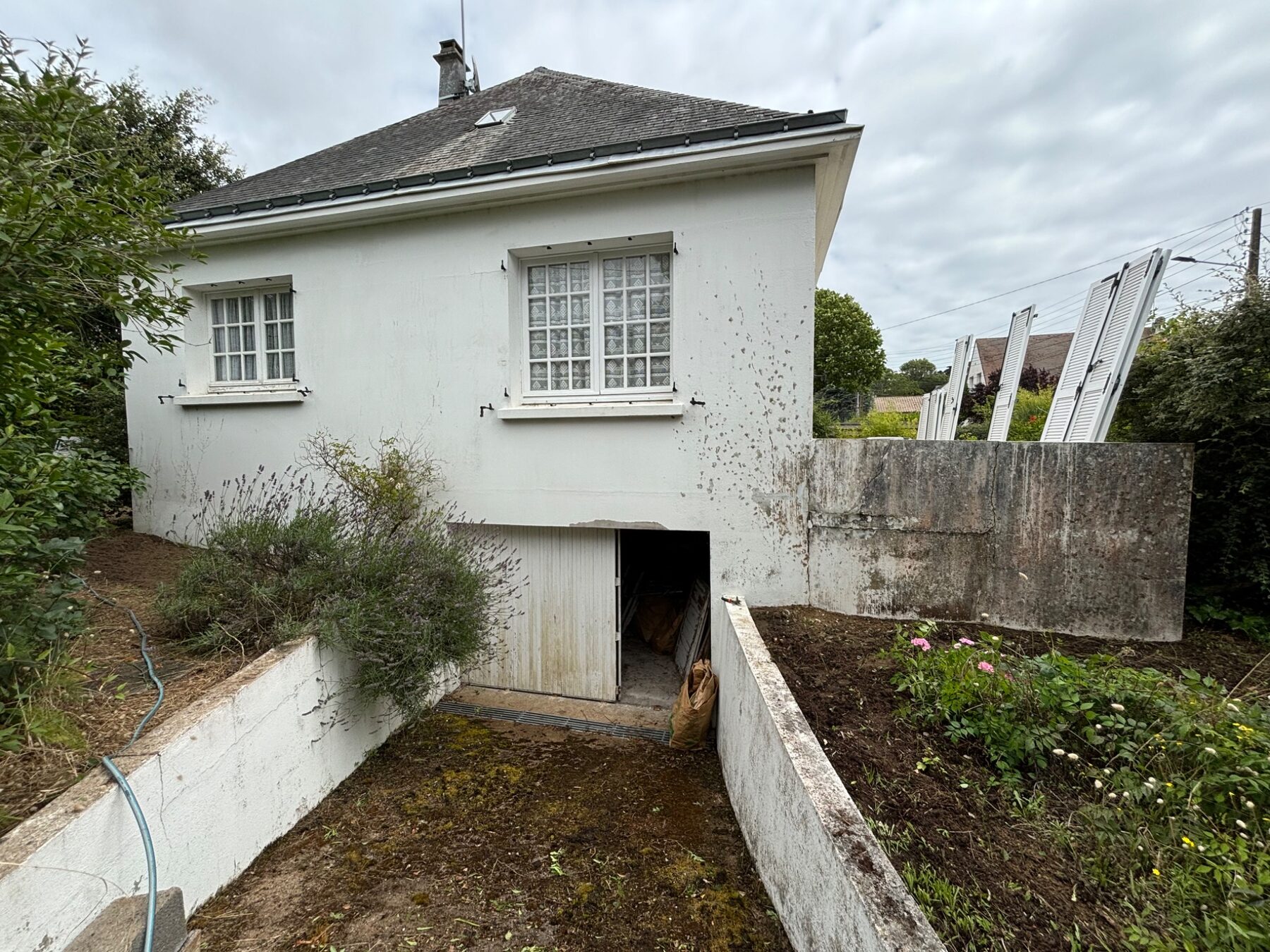 Façade et accès avant travaux